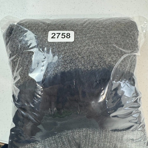 3.1 Phillip Lim Cape Sweater Women's Gray Merino Wool Fur Vented‎ 3/4 Sleeve - Picture 11 of 11